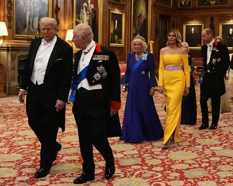 The Royal Family Present Grand Welcome During Protests; Kimmel Taken Off Air Over Charlie Kirk Remarks